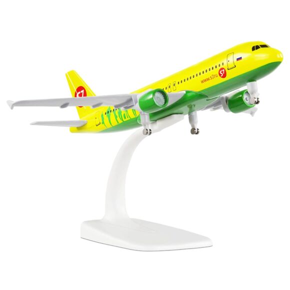 1:300 Scale Siberia Airbus 320 Airplane Models Alloy Diecast Airplane Model - Picture 7 of 10